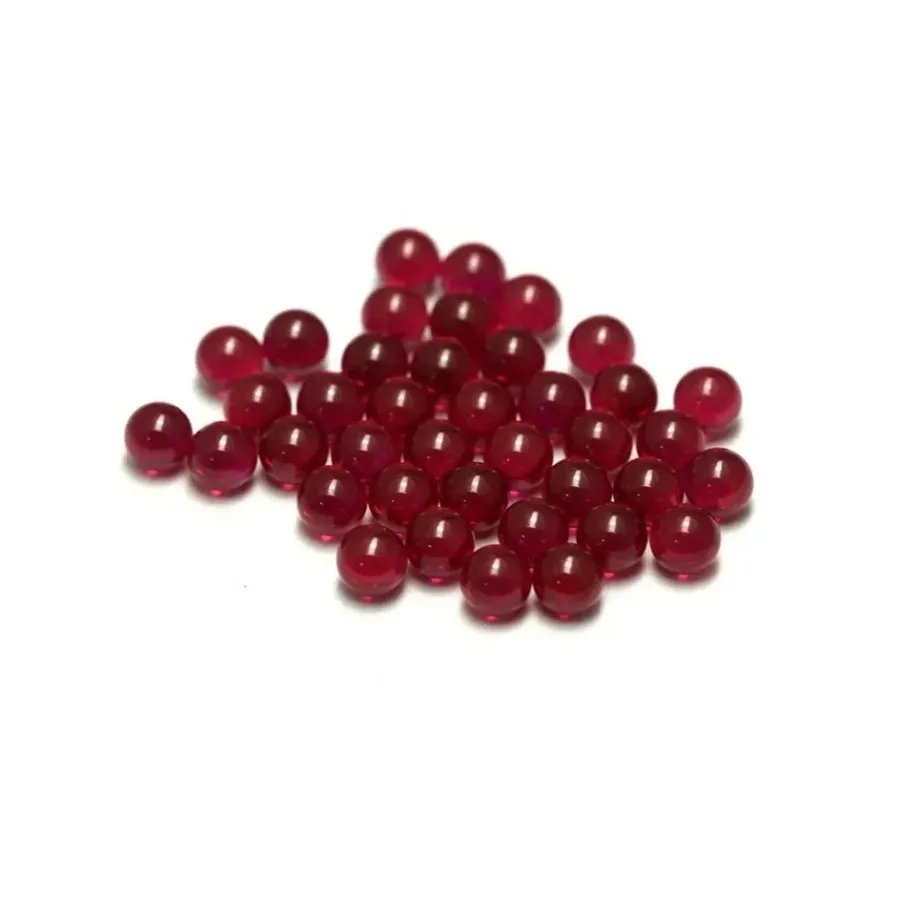 Kulki ruby 3mm by MadHeaters