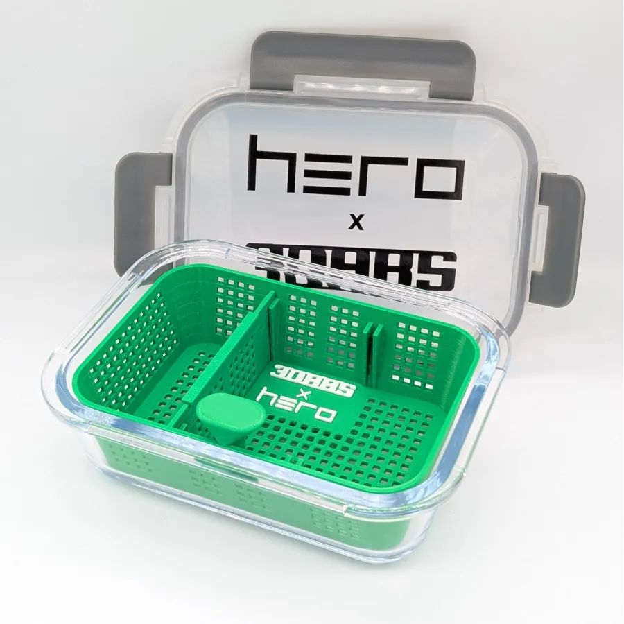 Wanienka do czyszczenia 3DABS X HERO green