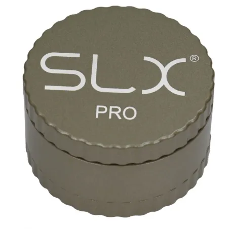 SLX PRO Ceramic Coated Grinder 62mm Champagne Gold | Hemp Shop