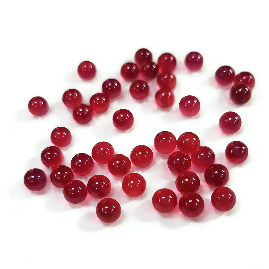 Ruby pearls 3mm 220pcs X HERO