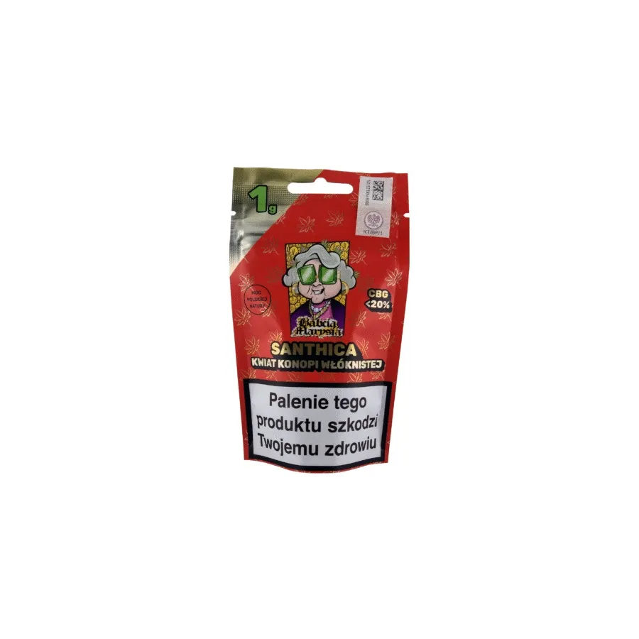 Getrockneter Hanf CBG Grandma Marysia Santhica 5g