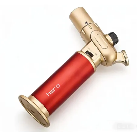 Metal burner HERO Red & Gold