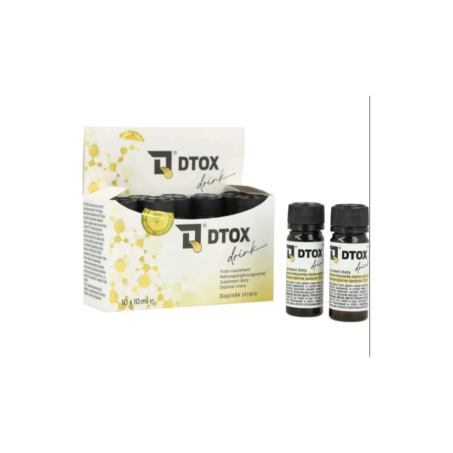 DTOX Drink 10ml do usuwania metabolitów ze śliny