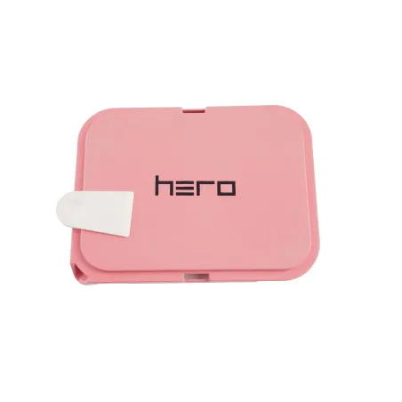 Hanffaser-Schalendeckel HERO rosa 19 x 14 cm