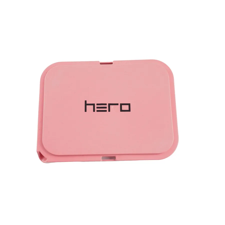 Кришка лотка з конопляного волокна HERO рожевого кольору 19 x 14 см