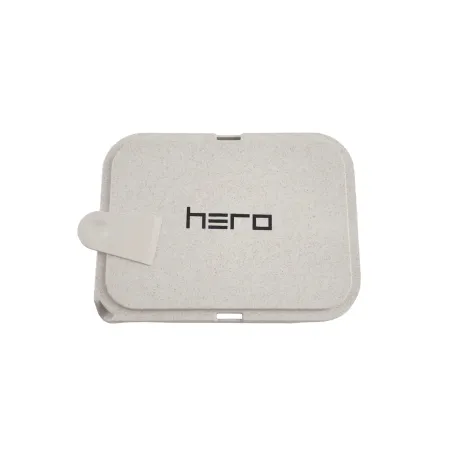 Pokrywka do tacki z włókna konopnego HERO white 19 x 14 cm