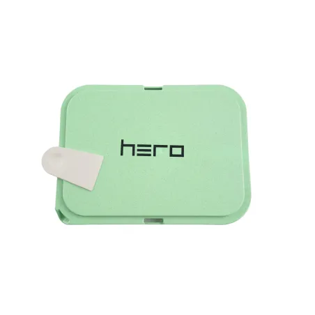 Pokrywka do tacki z włókna konopnego HERO green 19 x 14 cm