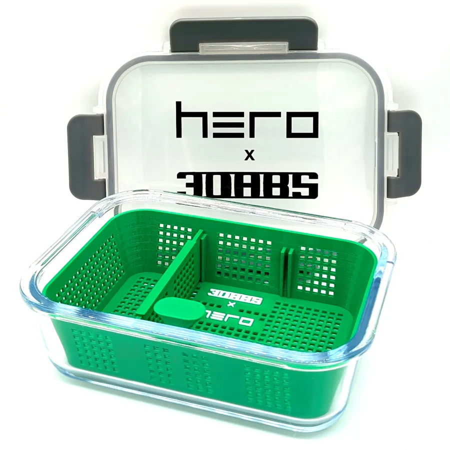 Cleaning tray 3DABS X HERO XL green