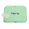 Tacka z włókna konopnego z pokrywką HERO green 19 x 14 cm