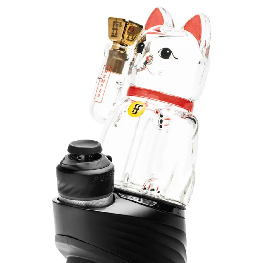 Szkło zapasowe Puffco Peak HEMPER  Lucky Money Cat