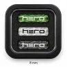 Filtry szklane HERO 8mm 3szt