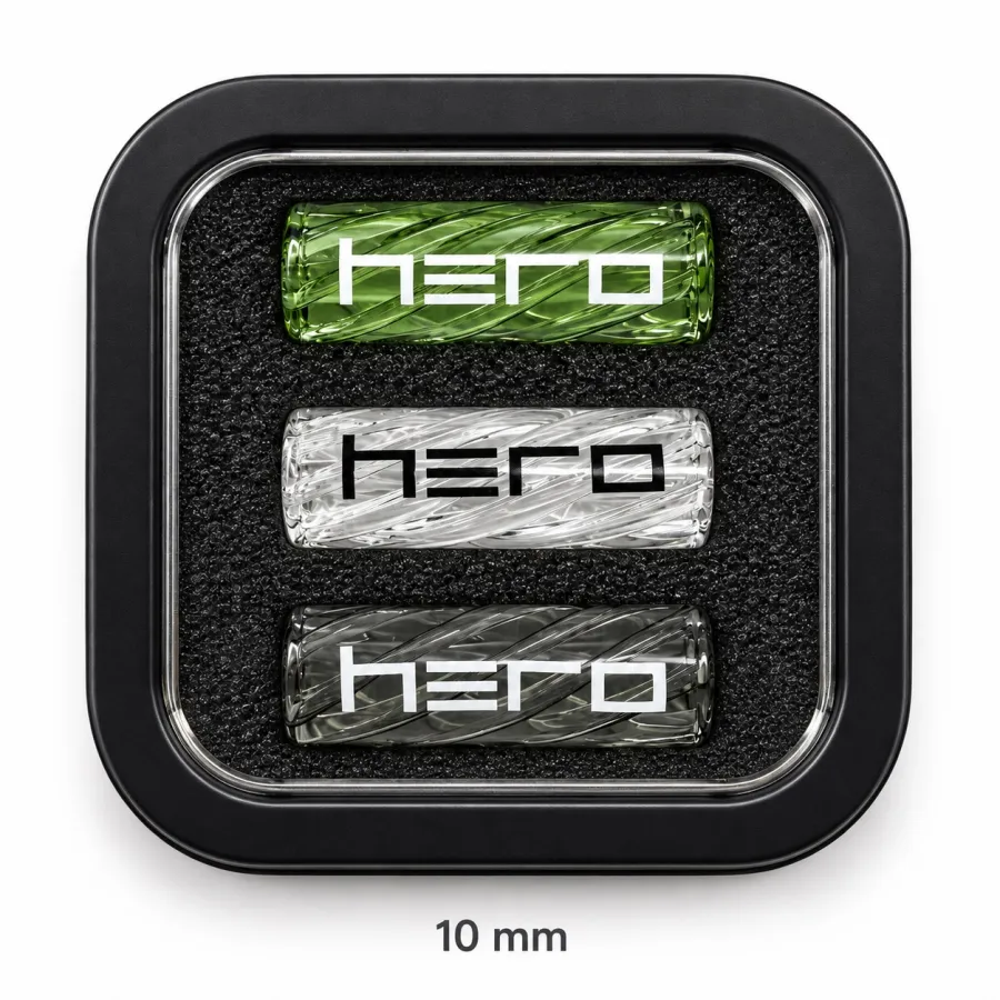Filtry szklane HERO 10mm 3szt