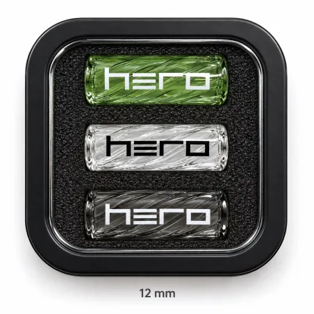 Filtry szklane HERO 12mm 3szt