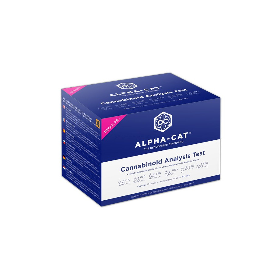 Tester AlphaCAT Regular Kit – Analiza kanabinoidów