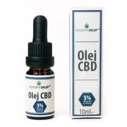 CBD Конопляна олія 5% CBD 10 мл 500 мг