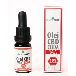 Конопляна олія CBD RAW 10% CBD + CBDA 10 МЛ 1000 мг