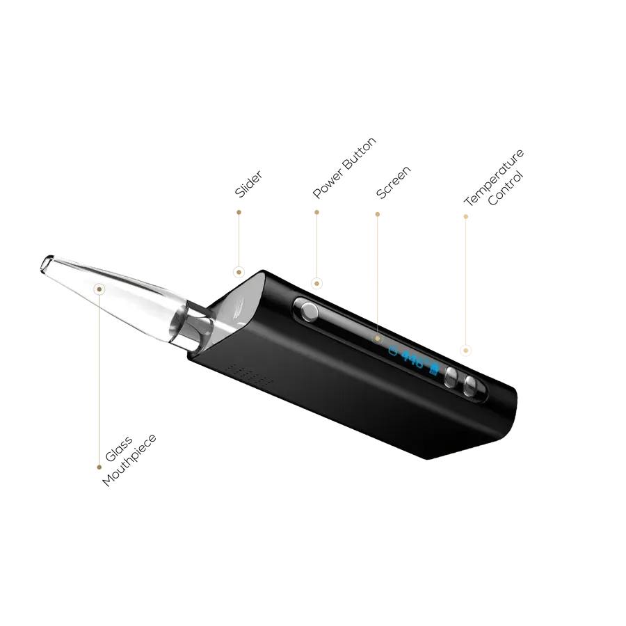 Flowermate V5.0s PRO mini waporyzator z szklanym ustnikiem Flowermate V5.0s PRO mini waporyzator z szklanym ustnikiem