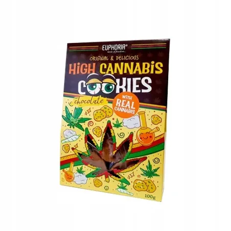 Ciastka konopne z czekoladą 100G Ciastka konopne z czekoladą 100G
