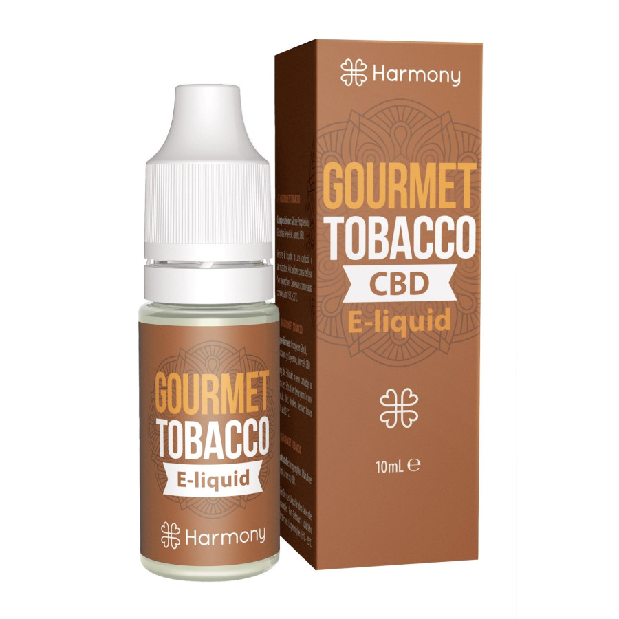 E-liquid Harmony Gourmet Tobacco 300mg CBD 10ml