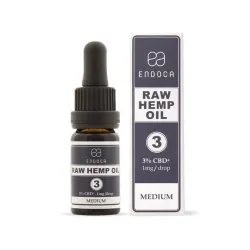 CBD Hanföl RAW 3% CBD+CBDA 10ML