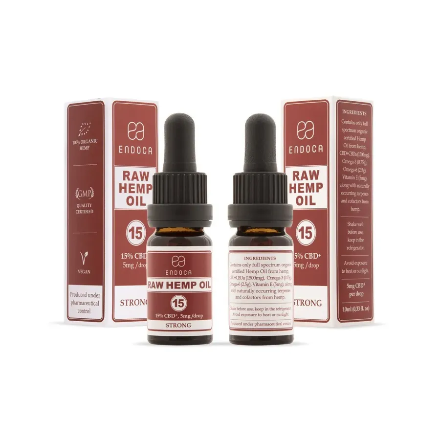 OLEJEK KONOPNY RAW 15% CBD+CBDA OLEJEK KONOPNY RAW 15% CBD+CBDA