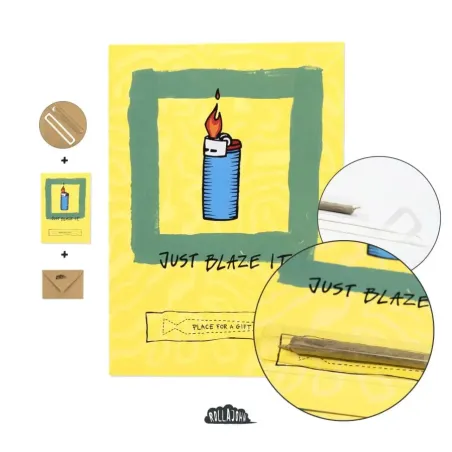 SPLIFFcards kartka upominkowa Just Blaze it SPLIFFcards kartka upominkowa Just Blaze it