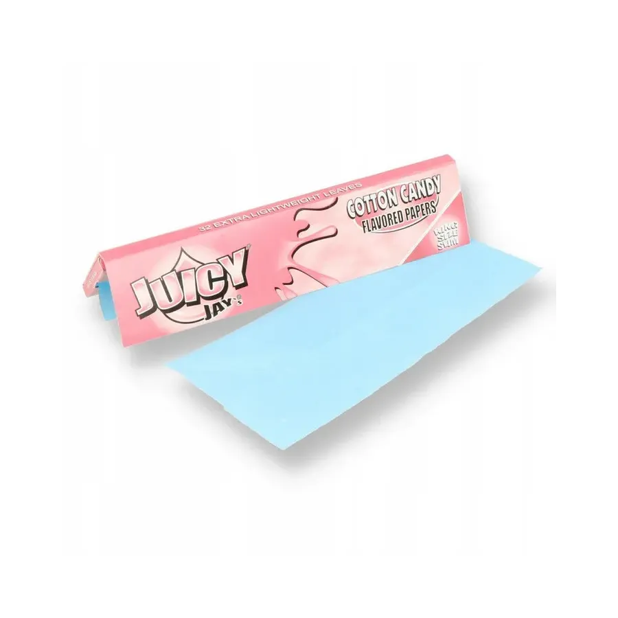 Bletki bibułki smakowe Juicy Jay's COTTON CANDY