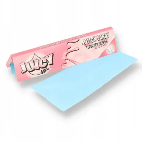 Bletki bibułki smakowe Juicy Jay's COTTON CANDY Bletki bibułki smakowe Juicy Jay's COTTON CANDY