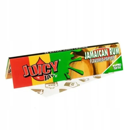 Bletki bibułki smakowe Juicy Jay's JAMAICAN RUM Bletki bibułki smakowe Juicy Jay's JAMAICAN RUM