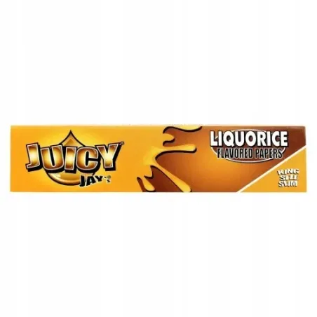 Bletki bibułki smakowe Juicy Jay's LIQUORICE Bletki bibułki smakowe Juicy Jay's LIQUORICE