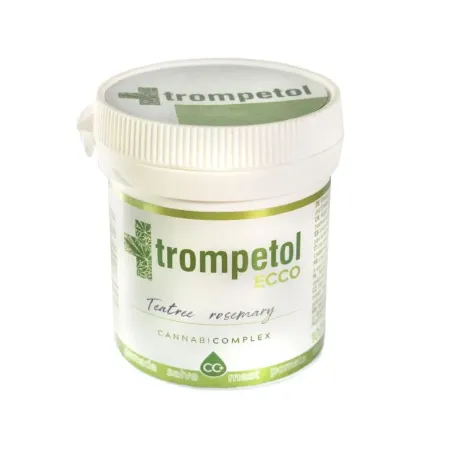 TROMPETOL MAŚĆ KONOPNA ECCO CBD 285ml z drzewem herbacianym TROMPETOL MAŚĆ KONOPNA ECCO CBD 285ml z drzewem herbacianym