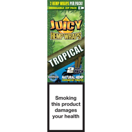 Bibułki konopne Juicy Jay's Hempwraps Tropical