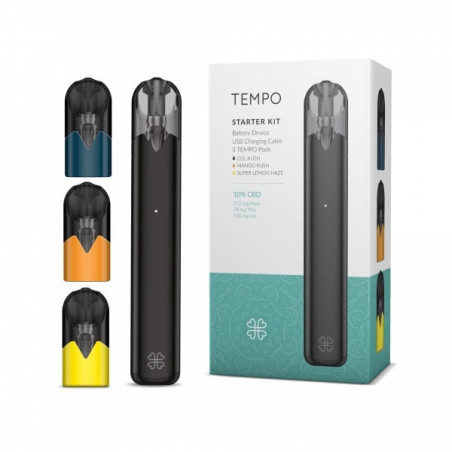 TEMPO CBD Starter Kit 75mg x 3 - Og kush, Mango kush i Lemon haze