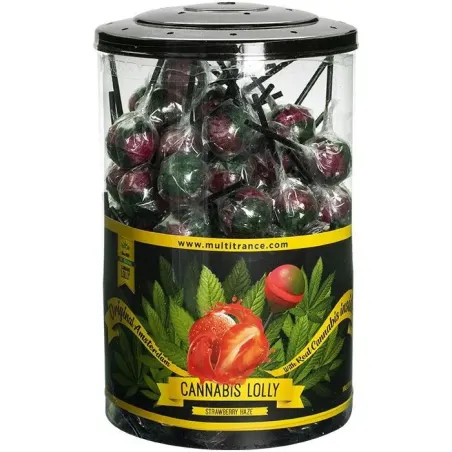 Lizak konopny Strawberry Lizak konopny Strawberry