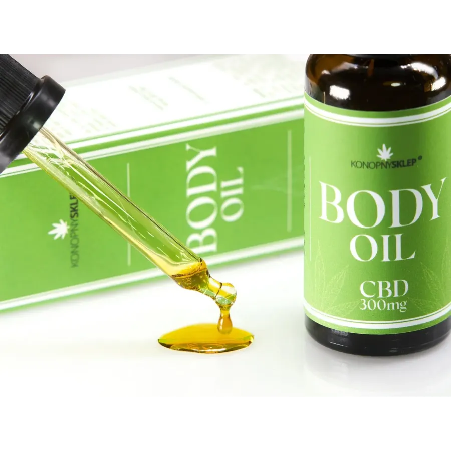 Olejek do ciała 300mg CBD 30ml Olejek do ciała 300mg CBD 30ml