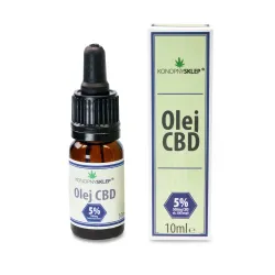 Hanf CBD Öl 5% CBD 10ML 500mg + Olivenöl