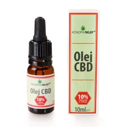 CBD Hanföl 10% CBD 10ML 1000mg + Olivenöl