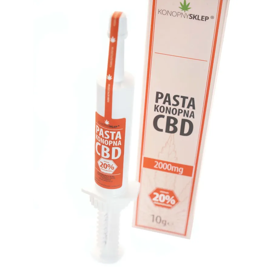 PASTA KONOPNA 20% CBD 10G 2000mg PASTA KONOPNA 20% CBD 10G 2000mg