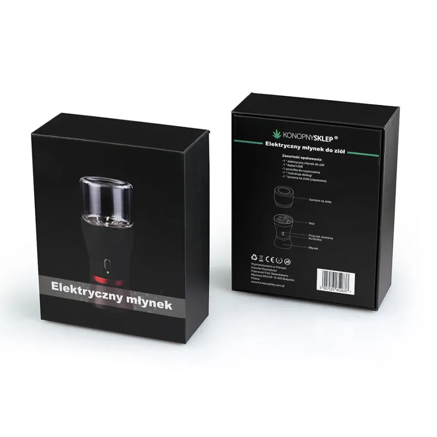 Młynek elektryczny do ziół