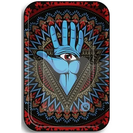 Tacka metalowa Trippy 3rd Eye - 27,5 x 17,5 cm Tacka metalowa Trippy 3rd Eye - 27,5 x 17,5 cm