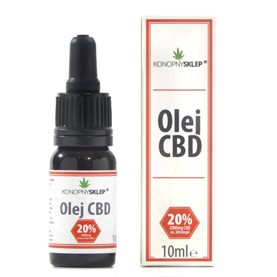 Olej konopny 20% CBD 10ML 2000mg