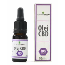 Olej CBD konopny 30% 10ML 3000mg
