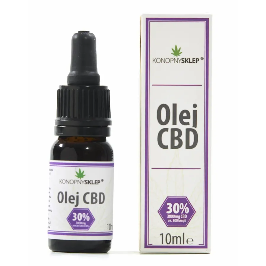 Olej konopny 30% CBD 10ML 3000mg