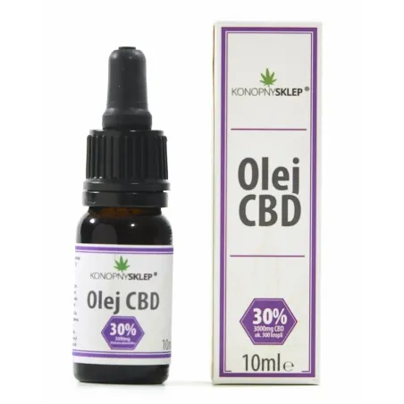 Olej konopny 30% CBD 10ML 3000mg Olej konopny 30% CBD 10ML 3000mg