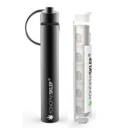 Fenix Mini Capsule Caddy container + 5 capsules for cbd