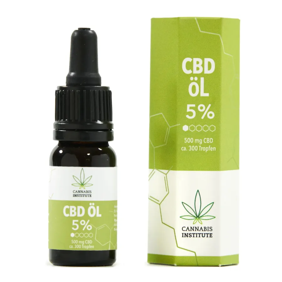 Hemp Oil 5% CBD 10ML 500mg Cannabis Institute