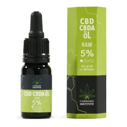 CBD/CBDA ROHÖL 5% 500mg 10ml Cannabis Institute