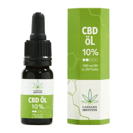 Olej CBD 10% 100mg 10ml Cannabis Institute Olej CBD 10% 100mg 10ml Cannabis Institute