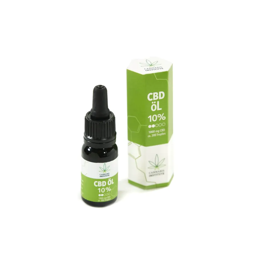 Olej CBD 10% 100mg 10ml Cannabis Institute