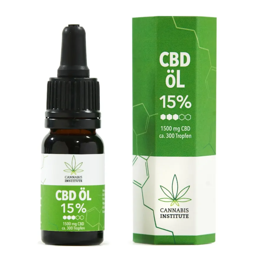 Hemp Oil 15% CBD 10ML 1500mg Cannabis Institute